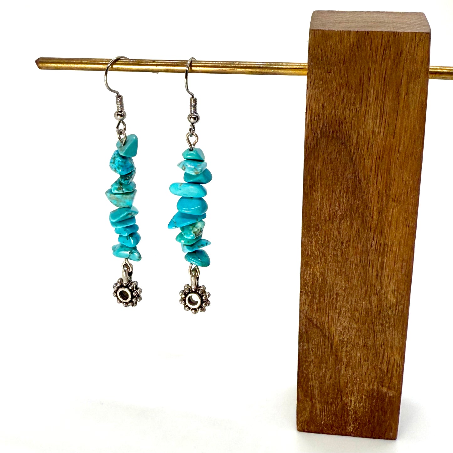 Silver Crystal Earrings