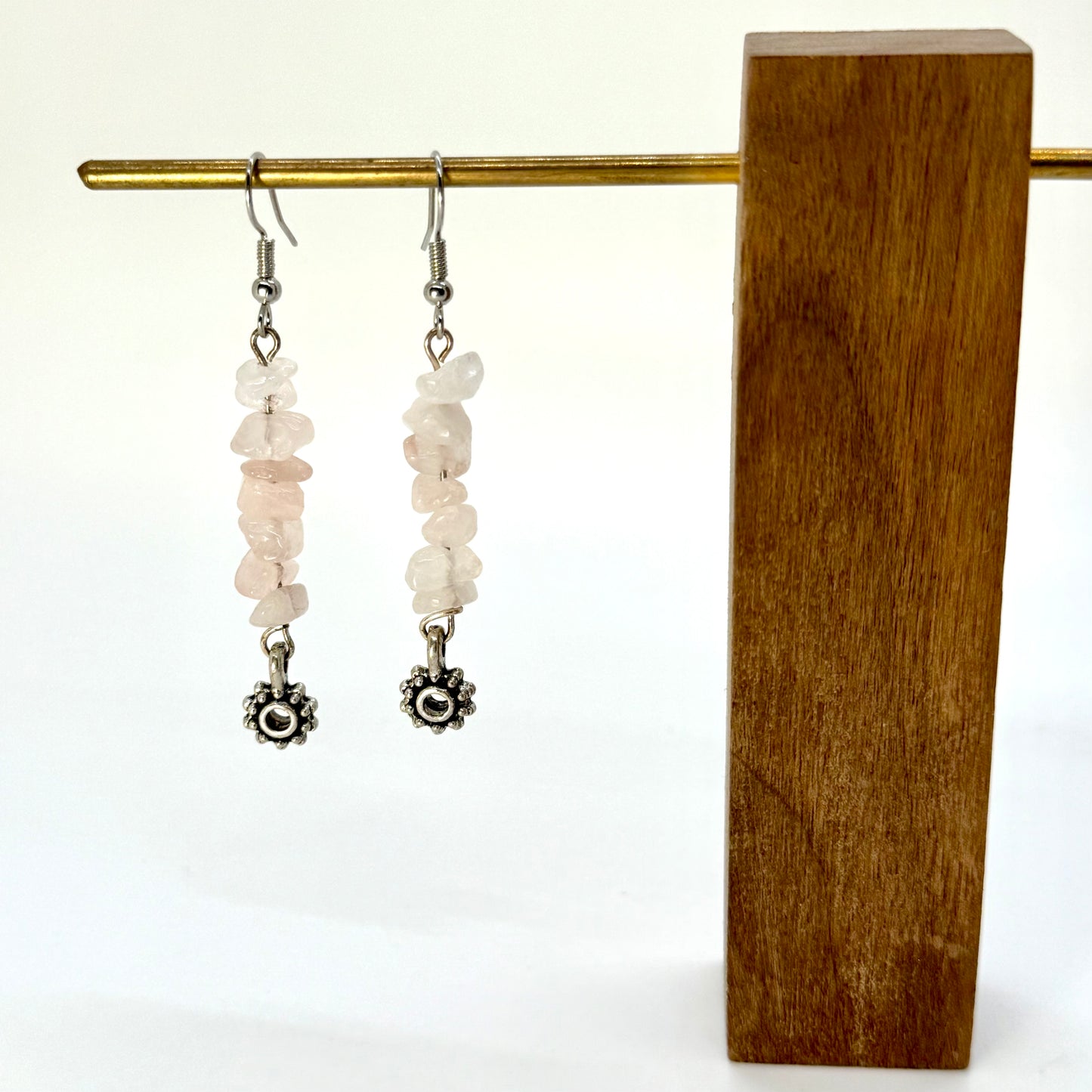 Silver Crystal Earrings