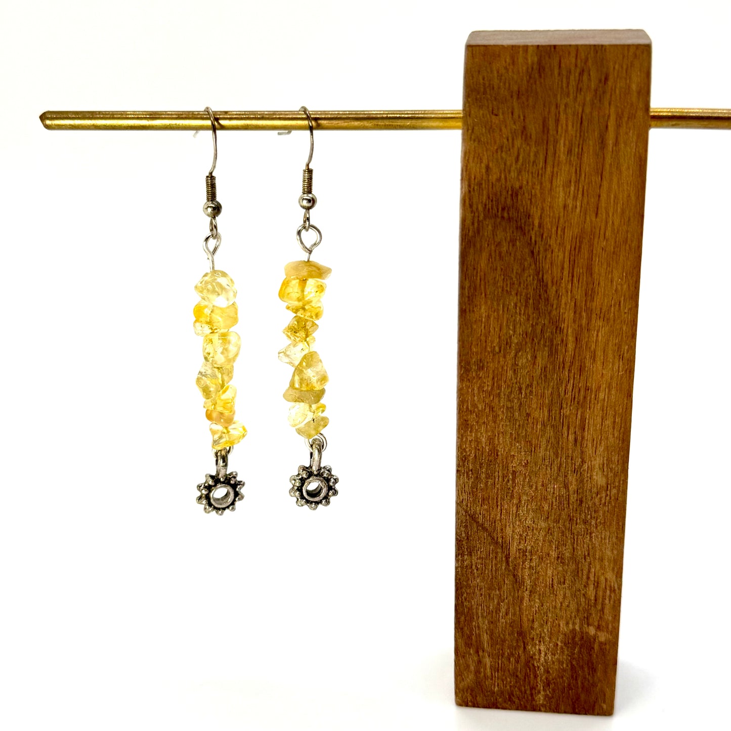 Silver Crystal Earrings