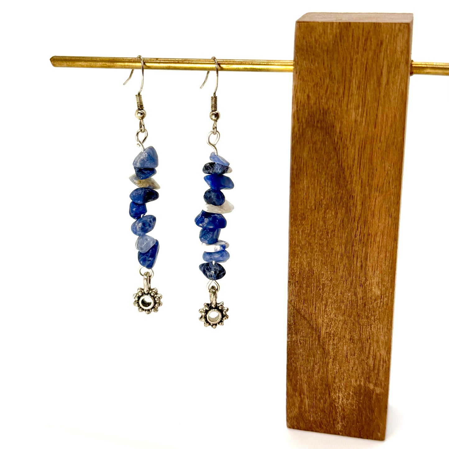 Silver Crystal Earrings