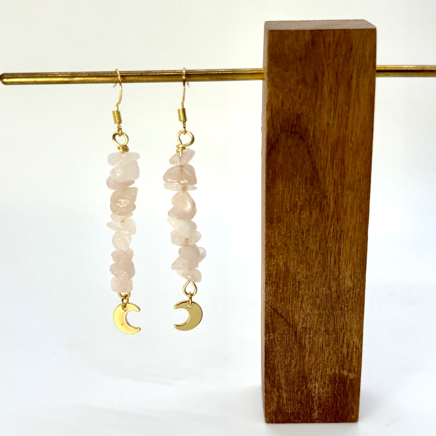 Gold Crystal Earrings