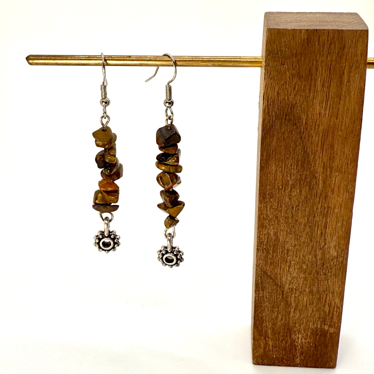 Silver Crystal Earrings