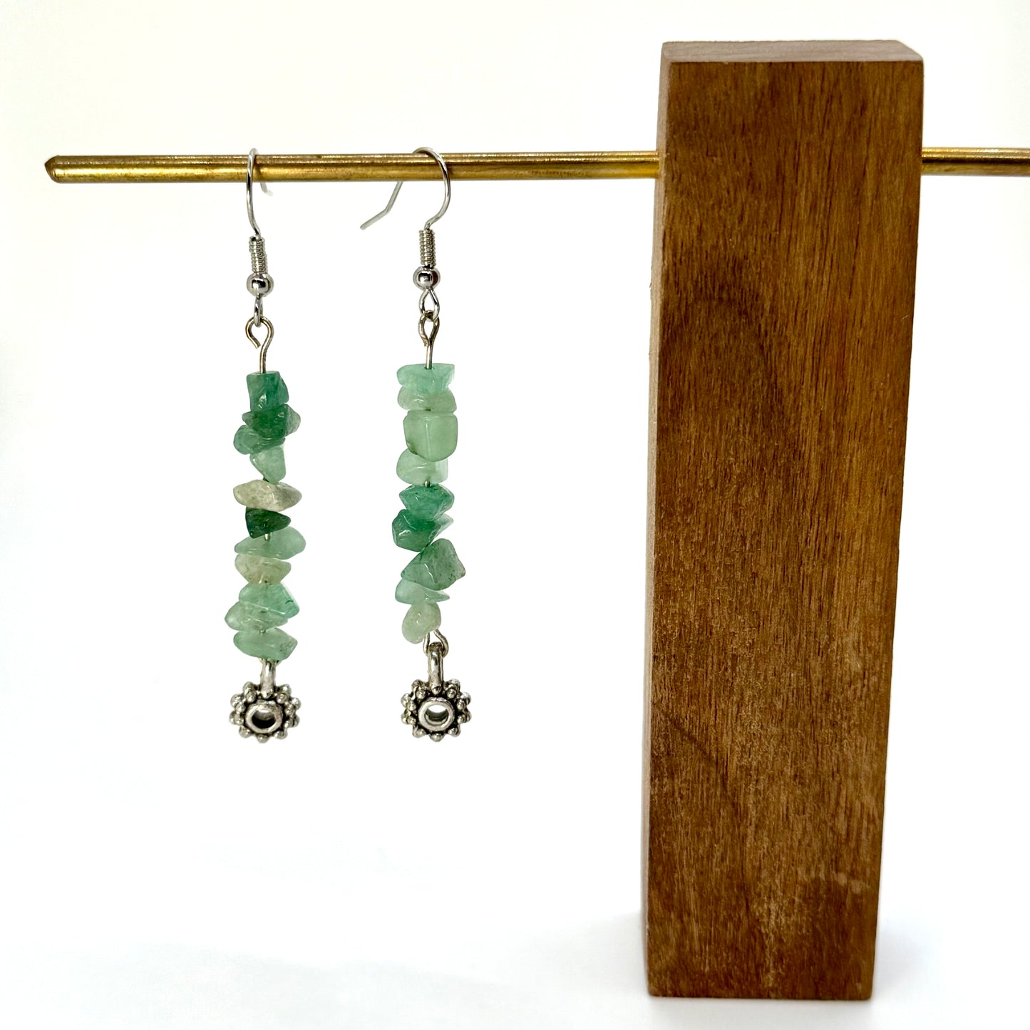 Silver Crystal Earrings