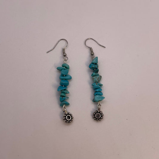 Turquoise Earrings Silver