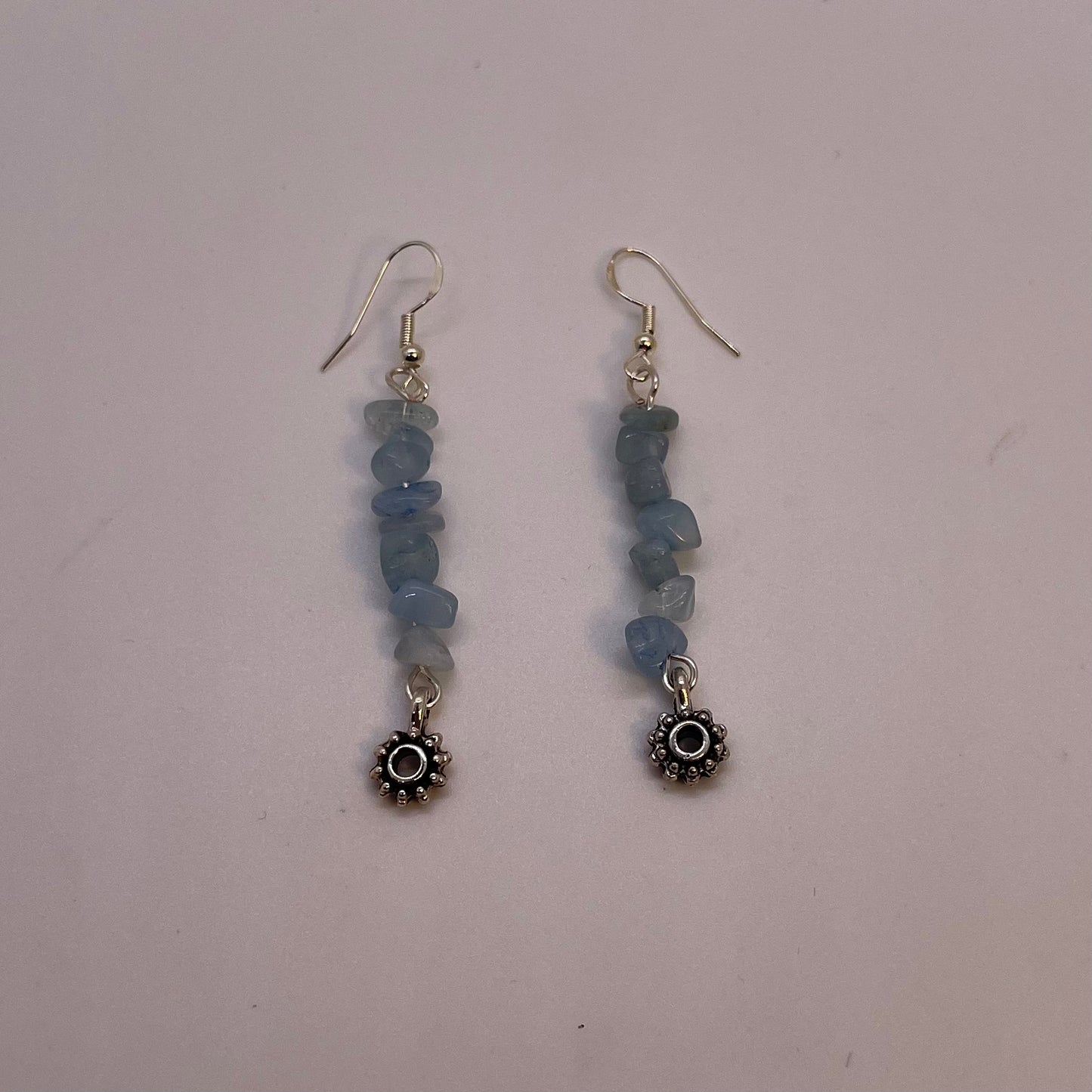 Aquamarine Earrings Silver